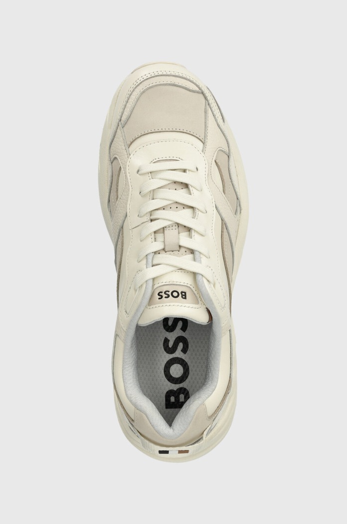 BOSS sneakers din piele Levitt gri 50513142.112