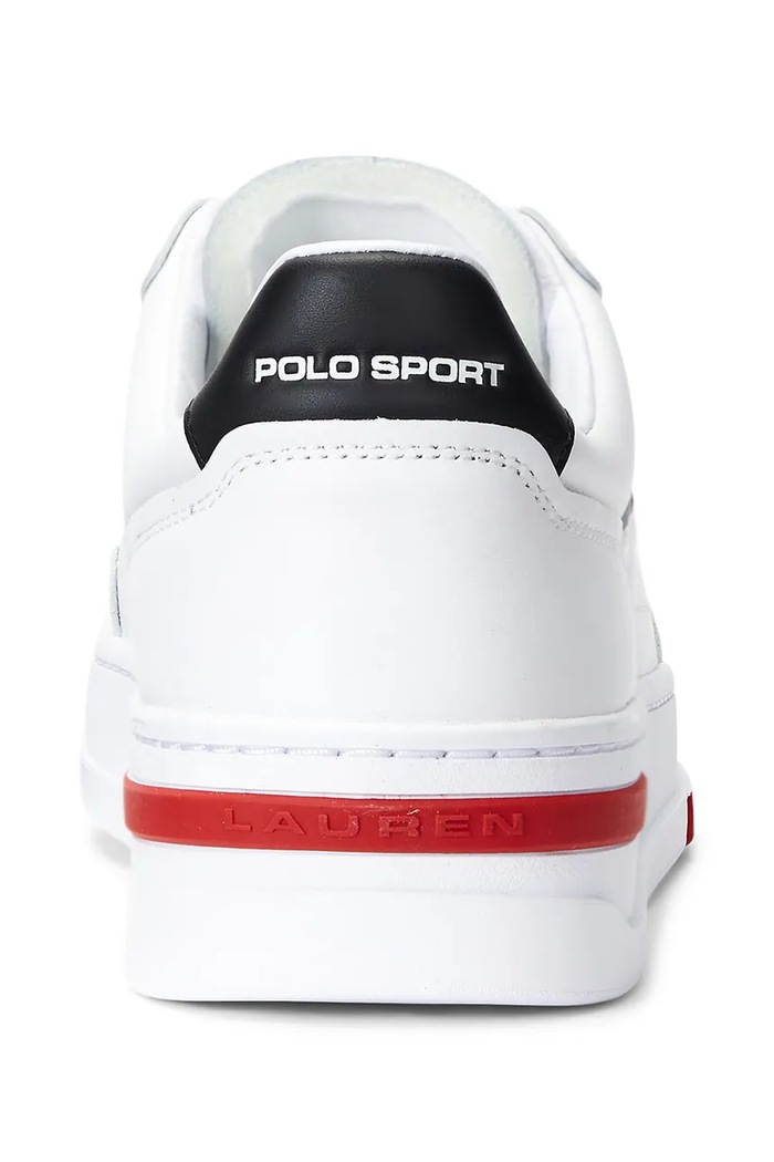 Kožené tenisky Polo Ralph Lauren Ps 300 bílá 809931902001.100