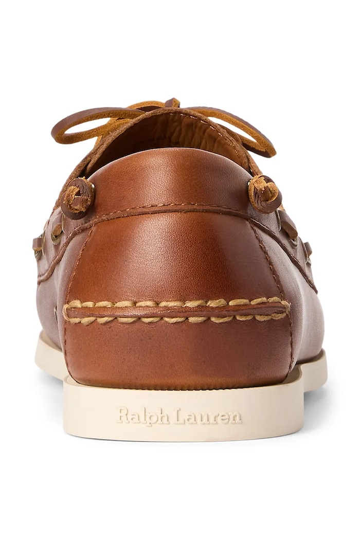 Polo Ralph Lauren mokasyny skórzane Merton Boat brązowy 803932996002.270