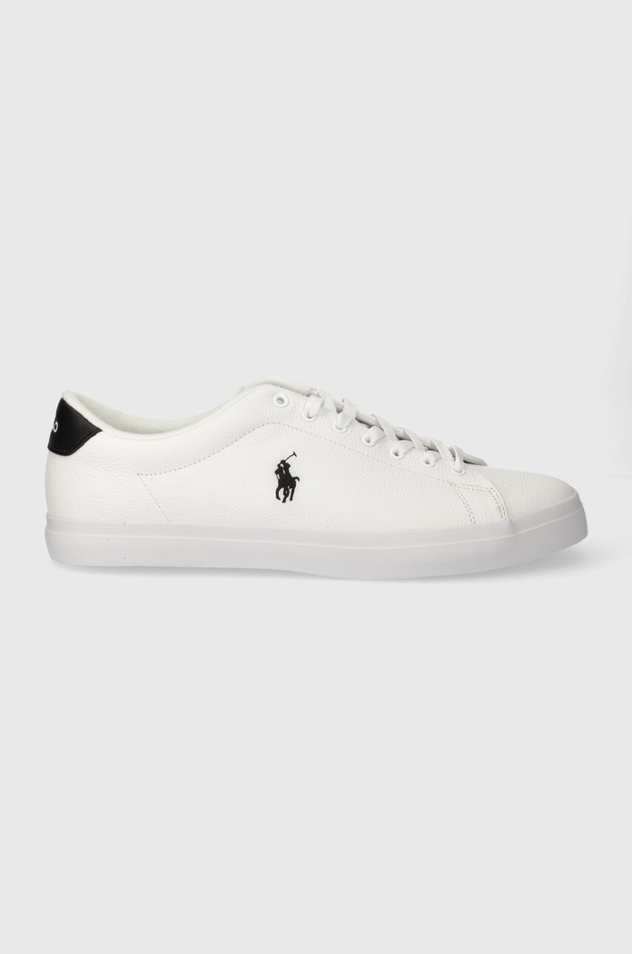 Polo Ralph Lauren sneakers din piele Longwood mic de statură alb 816923069001.100