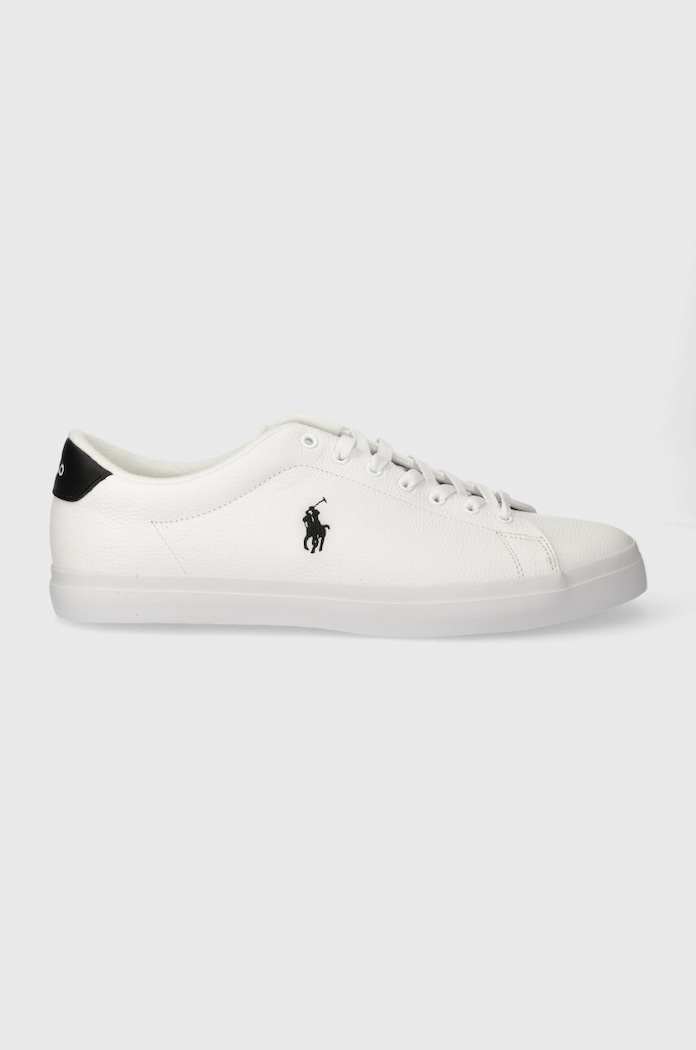 Polo Ralph Lauren sneakers din piele Longwood mic de statură alb 816923069001.100