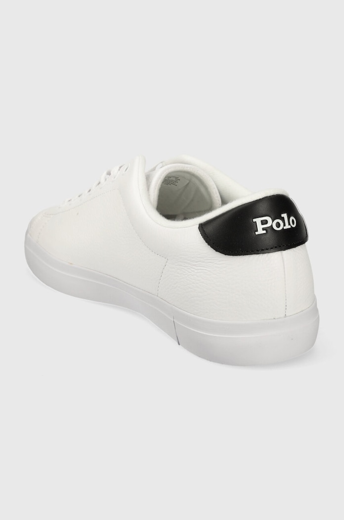 Încălțăminte Polo Ralph Lauren sneakers din piele Longwood 816923069001.100 alb