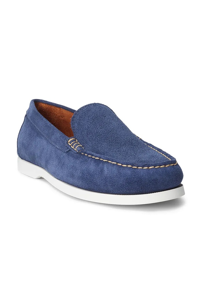 Polo Ralph Lauren mokasyny zamszowe Merton Vnetn 803932196002.410 granatowy SS26