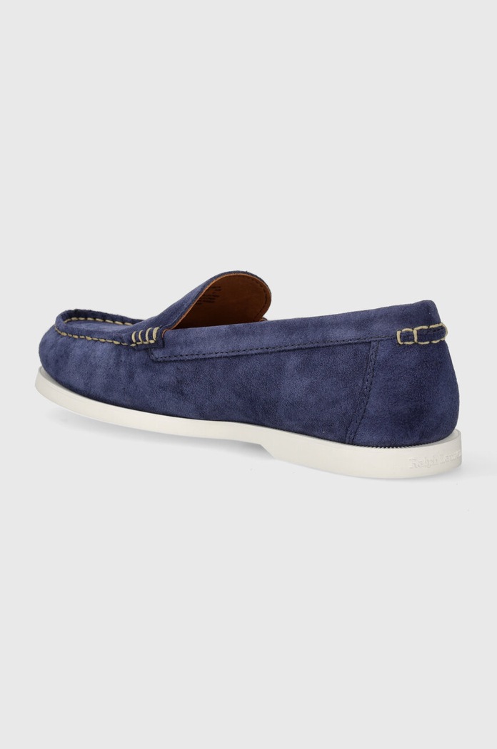 Obuv Semišové mokasíny Polo Ralph Lauren Merton Vnetn 803932196002.410 tmavomodrá