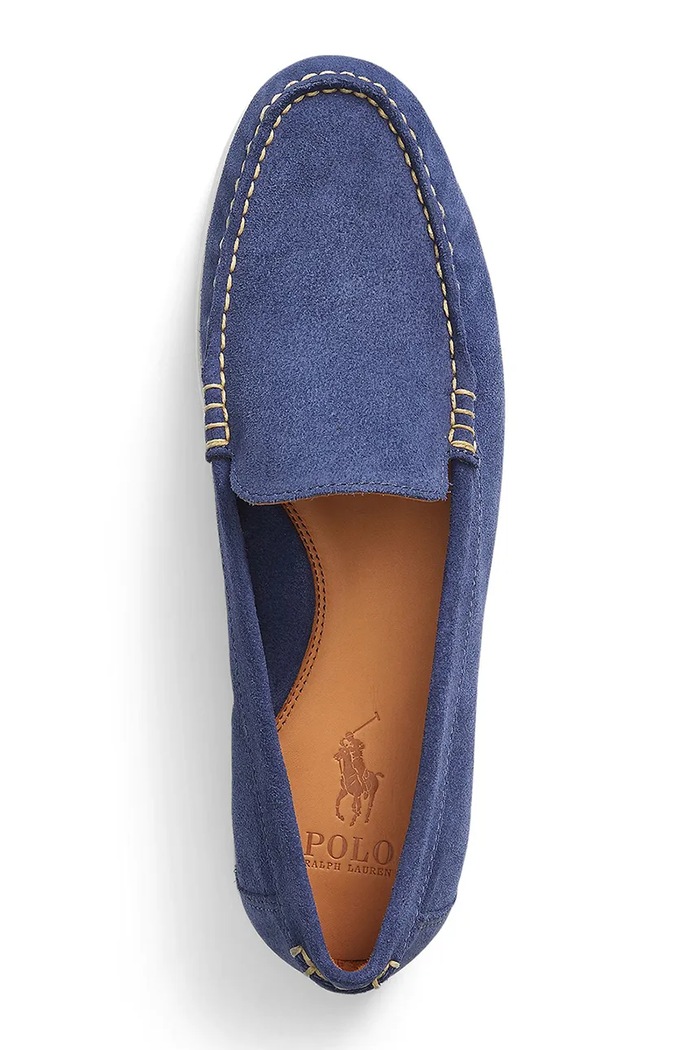 Obuwie Polo Ralph Lauren mokasyny zamszowe Merton Vnetn 803932196002.410 granatowy