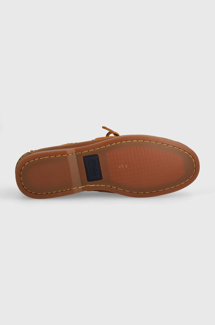 Polo Ralph Lauren mokasyny nubukowe Merton Boat 803932219002.200 brązowy