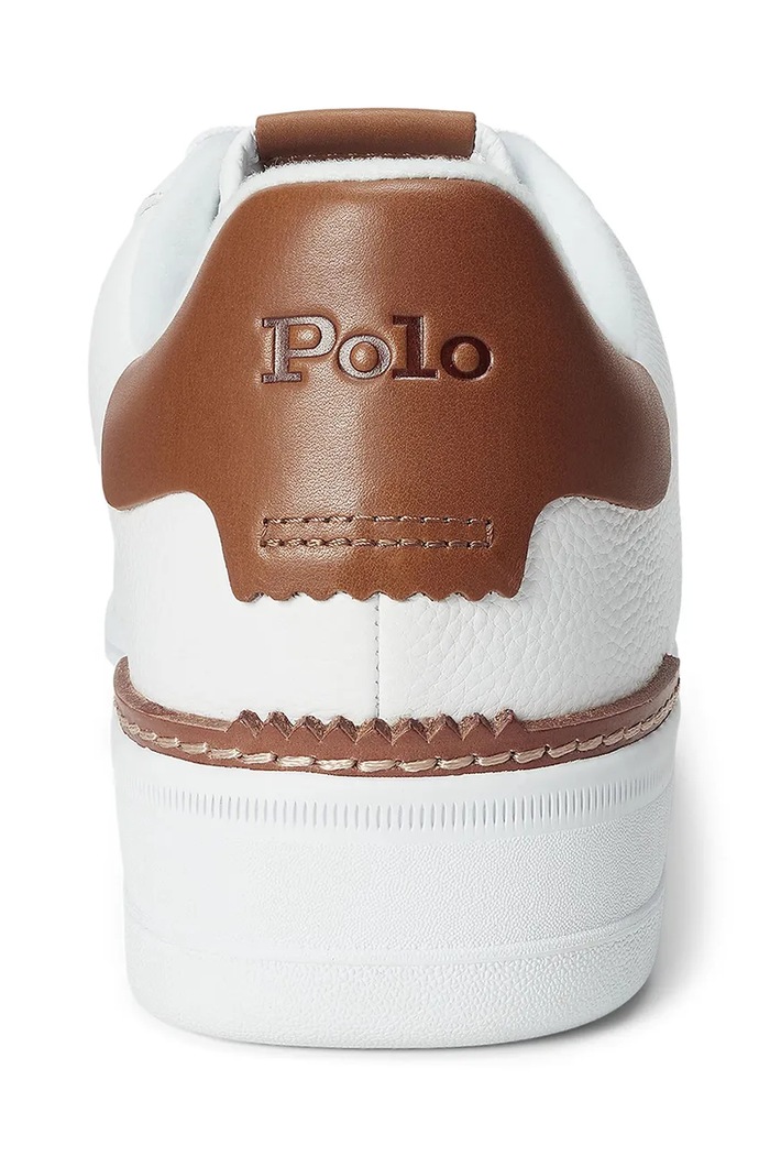 Polo Ralph Lauren sneakersy skórzane Masters Crt biały 809923071002.100
