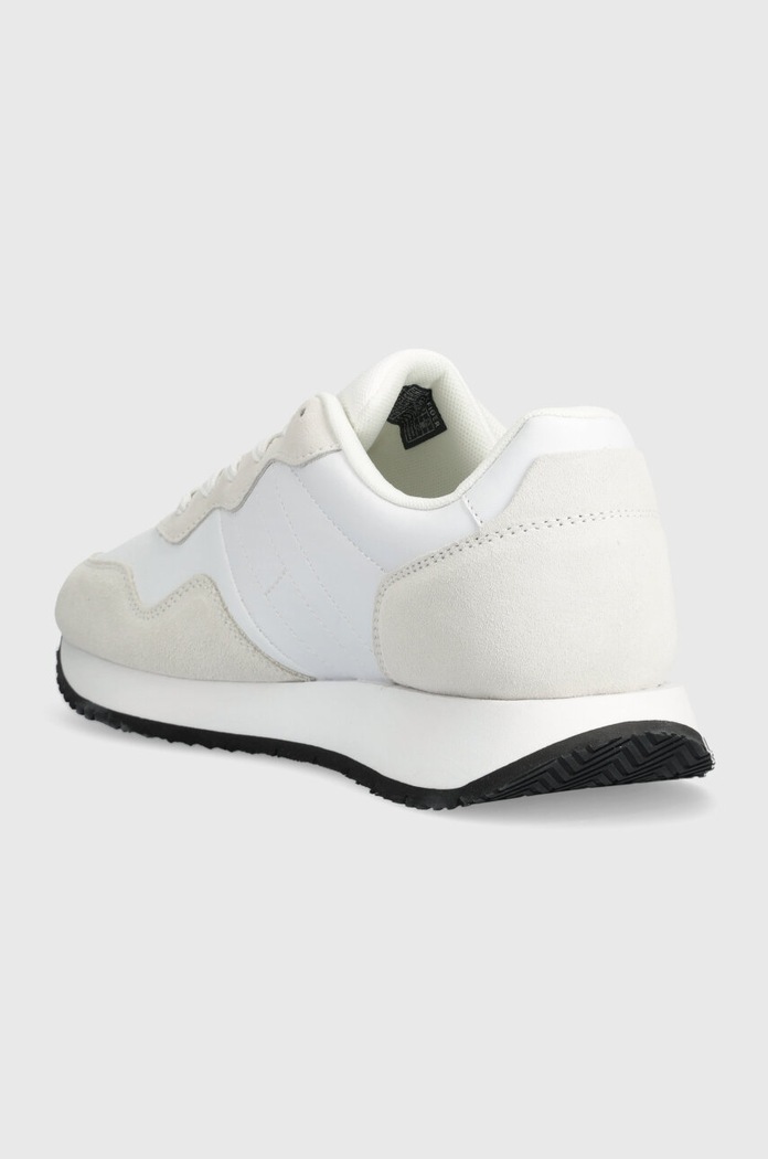 Obuwie Tommy Jeans sneakersy skórzane TJM MODERN RUNNER EM0EM01316 biały