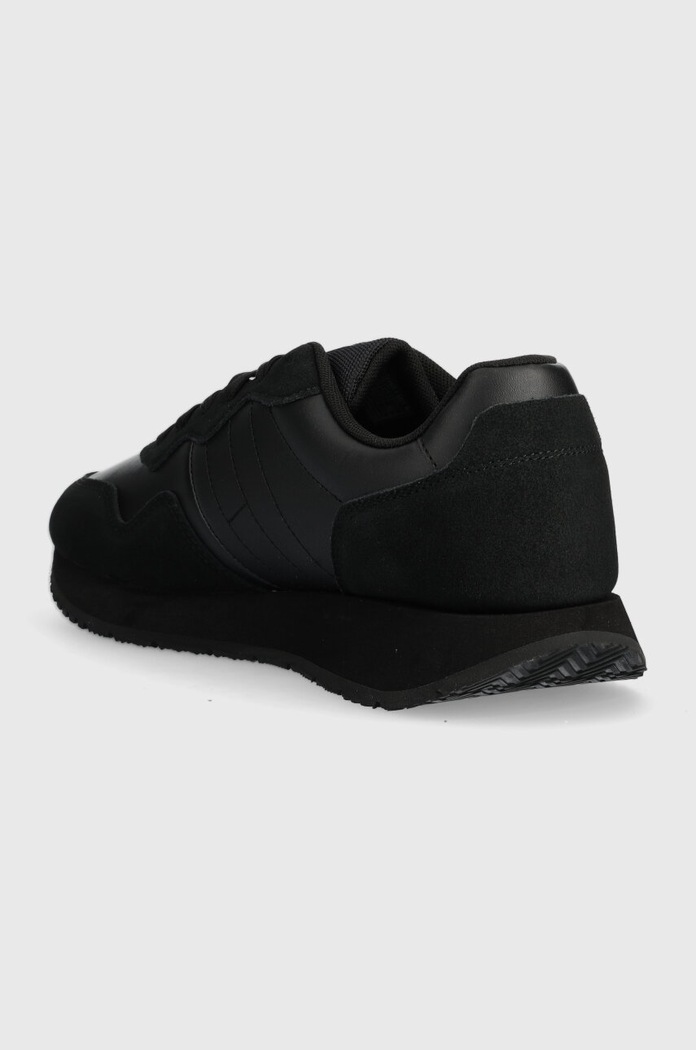 Boty Kožené sneakers boty Tommy Jeans TJM MODERN RUNNER EM0EM01316 černá