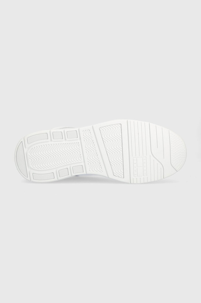 Tenisky Tommy Jeans TJM LEATHER OUTSOLE COLOR EM0EM01350 bílá