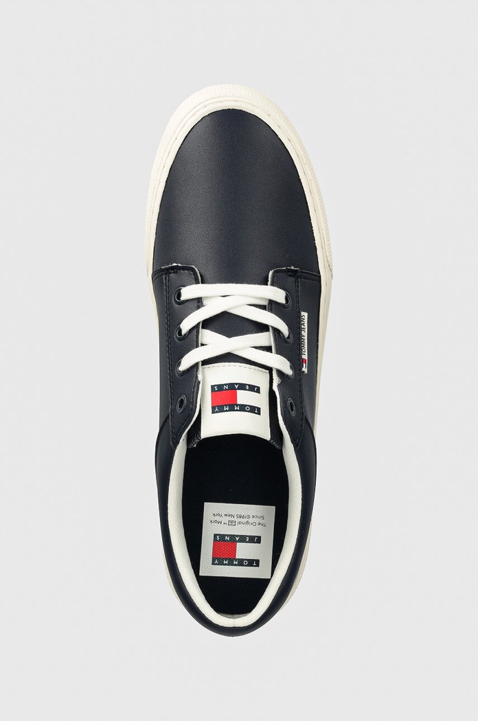 Sneakers boty Tommy Jeans TJM VULC. SKATE DERBY ESS námořnická modř EM0EM01400