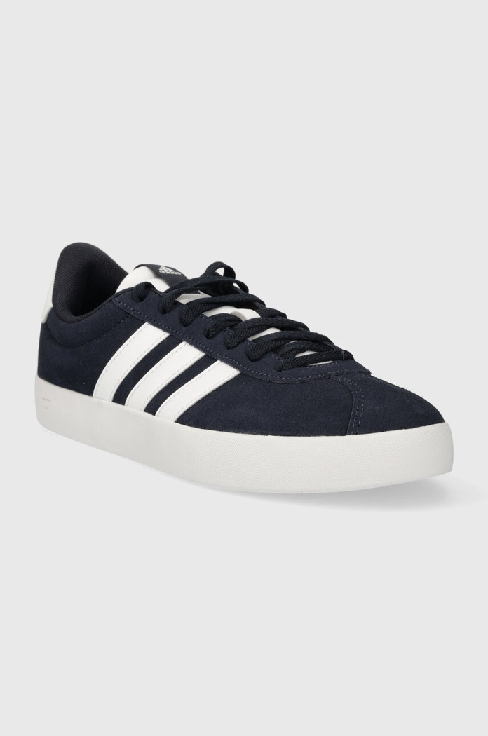 Semišové sneakers boty adidas COURT ID6275 námořnická modř SS24