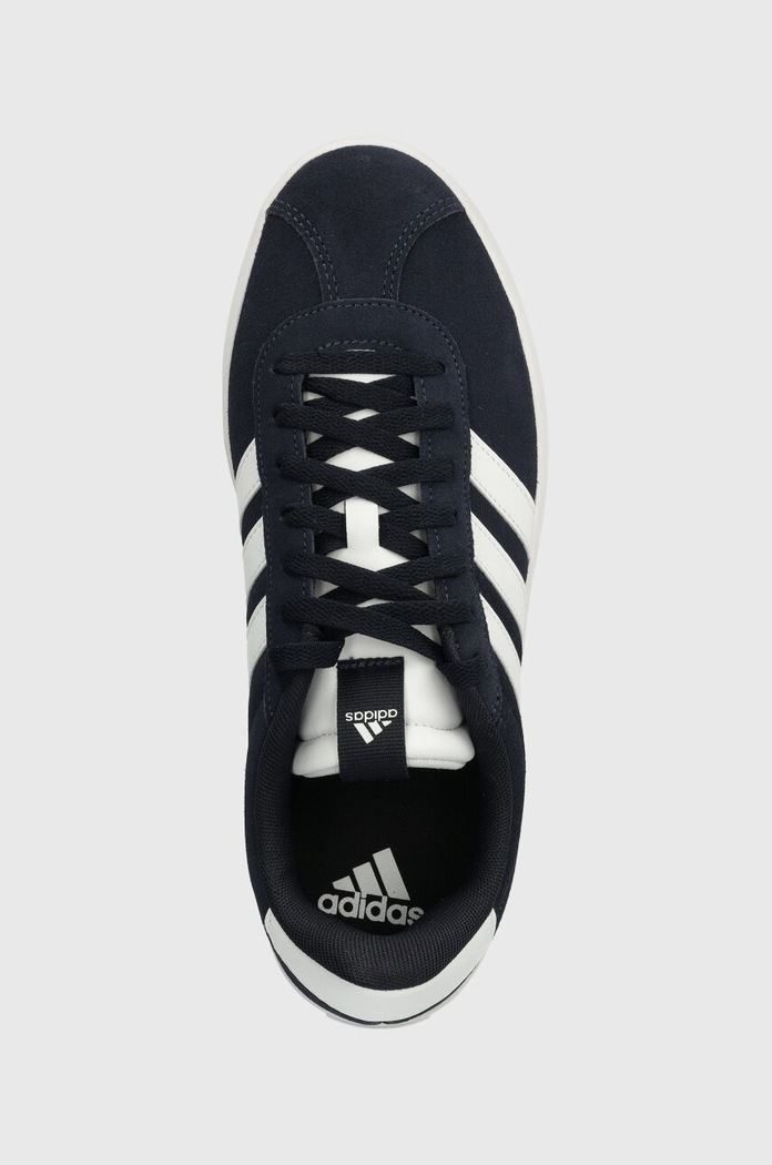 Semišové sneakers boty adidas COURT námořnická modř ID6275