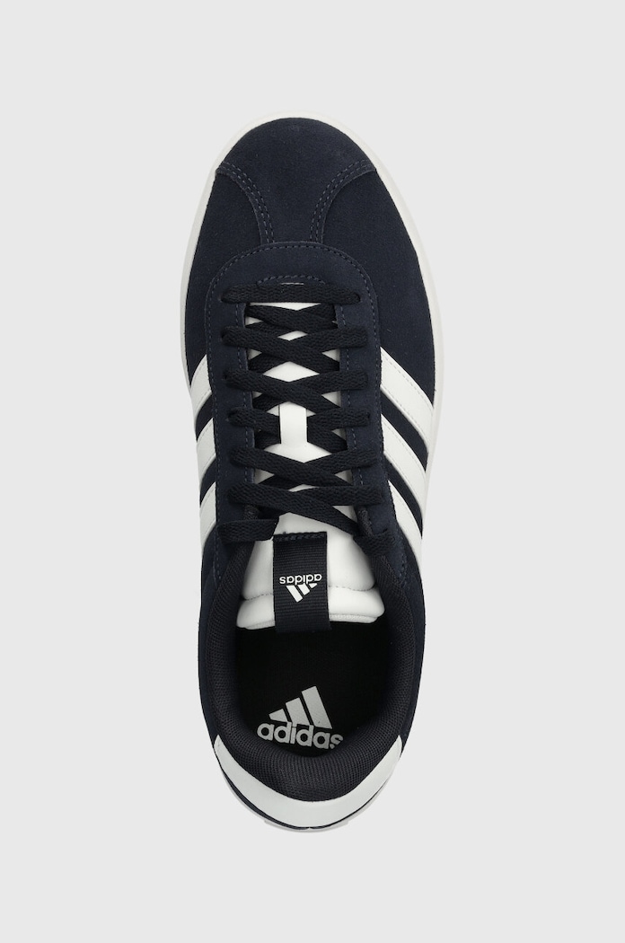 Semišové sneakers boty adidas COURT námořnická modř ID6275