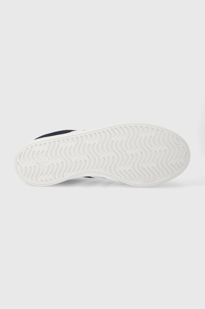 Semišové sneakers boty adidas COURT ID6275 námořnická modř