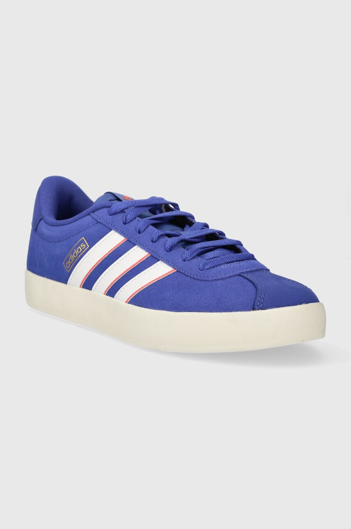 Semišové sneakers boty adidas VL COURT ID6283 modrá SS24