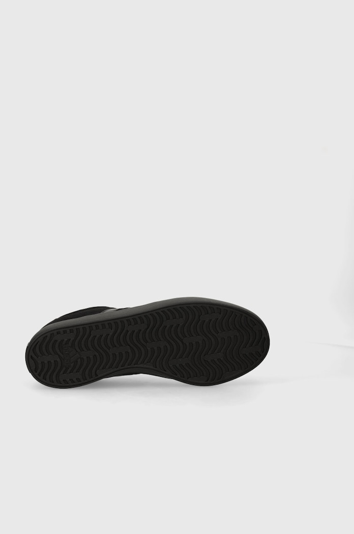 Σουέτ sneakers adidas COURT ID9184 μαύρο