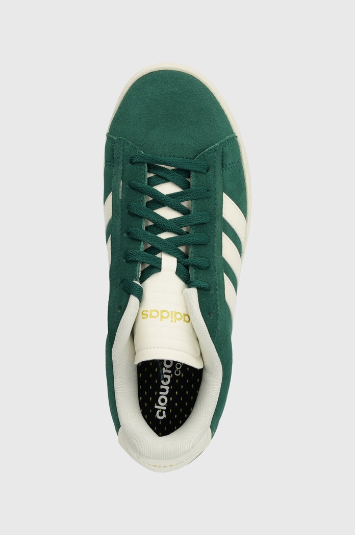 Superge iz semiša adidas GRAND COURT zelena IE1451