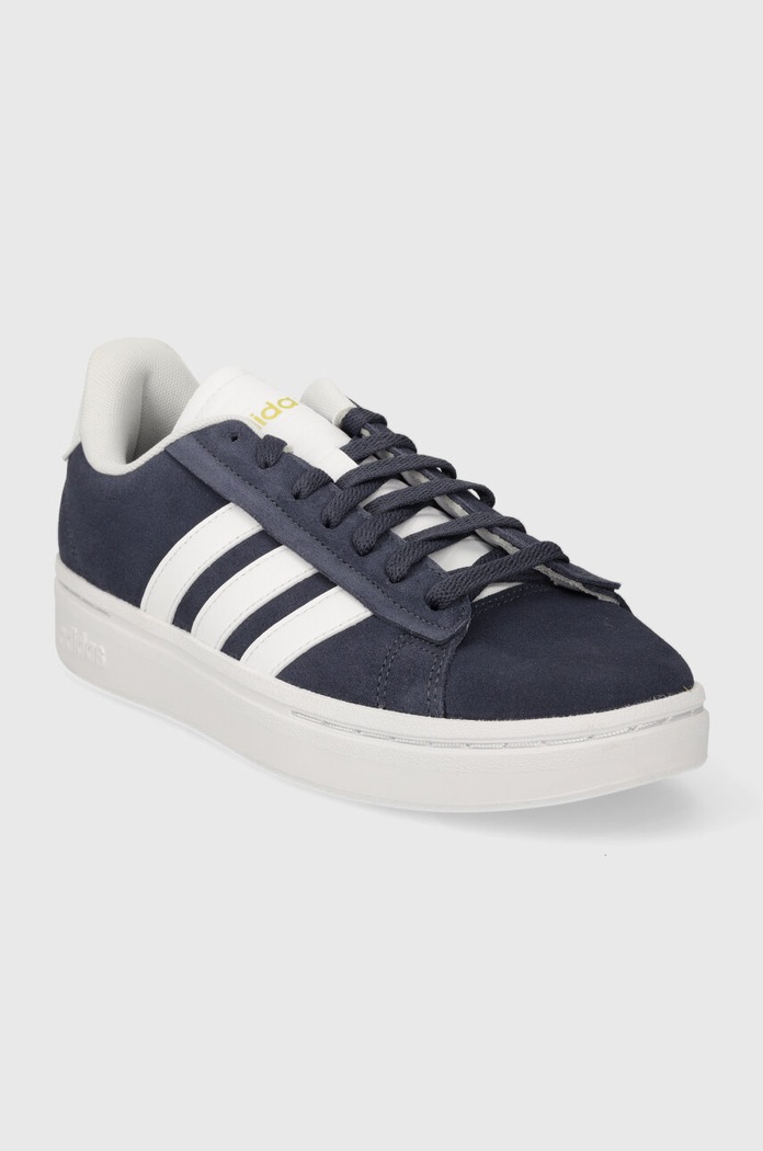 Superge iz semiša adidas GRAND COURT IE1453 modra SS24