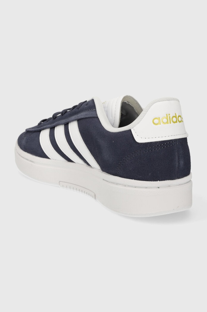 Obutev Superge iz semiša adidas GRAND COURT IE1453 modra