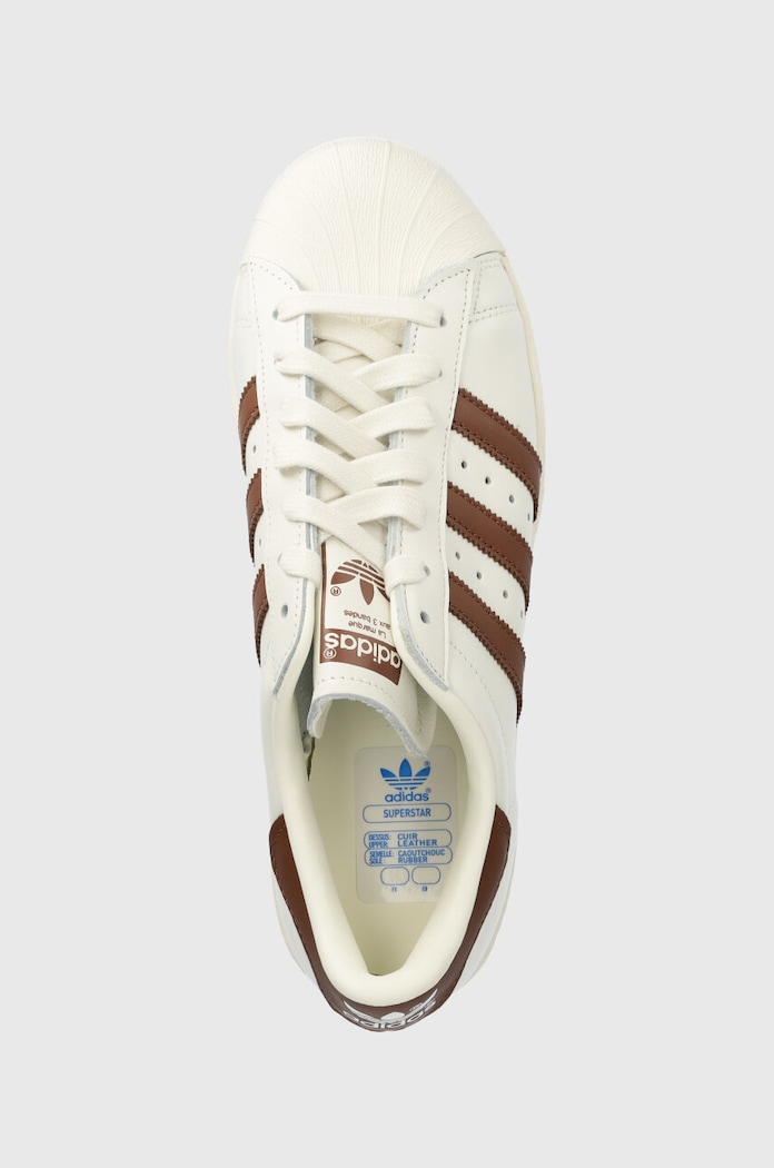 Kožne tenisice adidas Originals Superstar 82 bijela IF6199