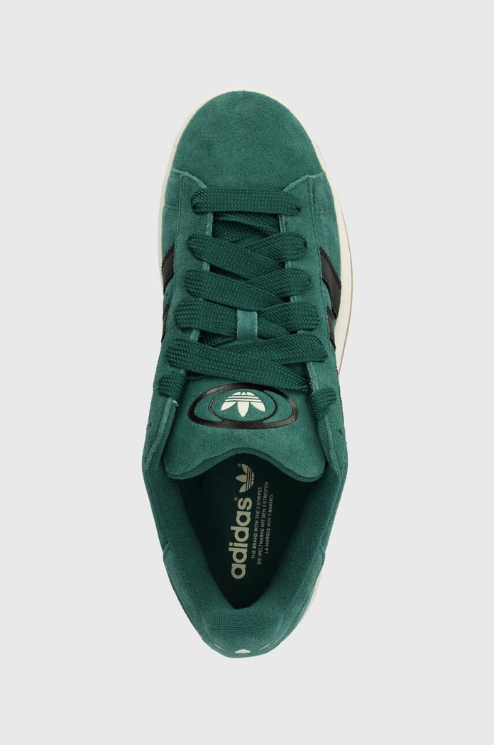 Tenisice od brušene kože adidas Originals Campus 00s zelena IF8763