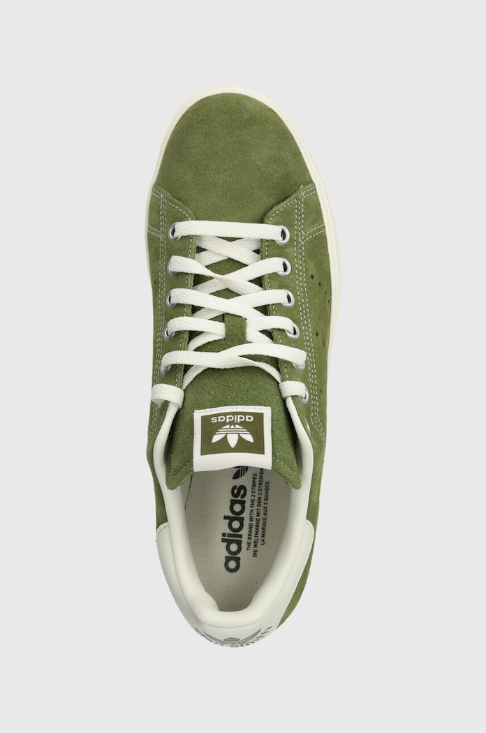 Замшевые кроссовки adidas Originals Stan Smith CS зелёный IF9324