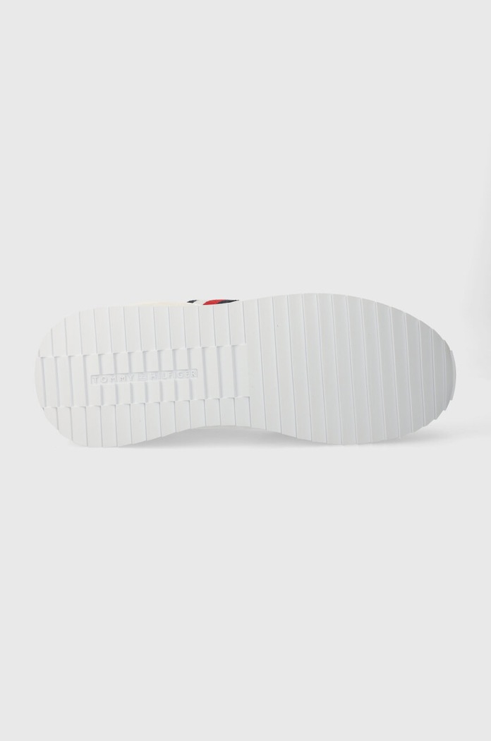 Sneakers boty Tommy Hilfiger RUNNER EVO MIX ESS FM0FM04886 bílá