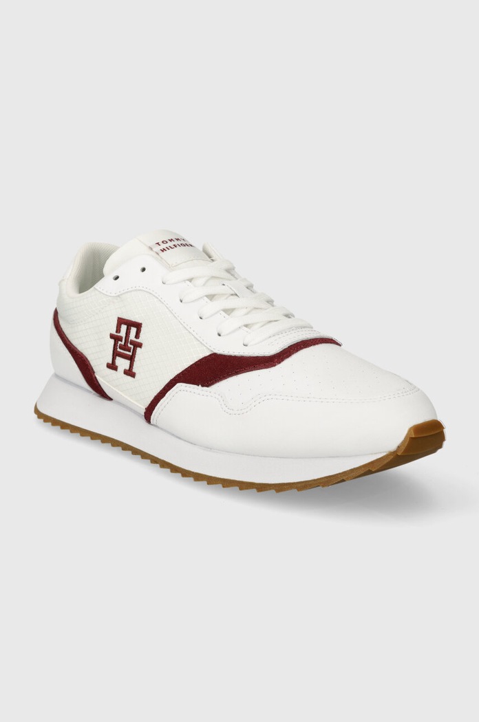 Tenisky Tommy Hilfiger RUNNER EVO MIX LTH MIX FM0FM04887 bílá SS24