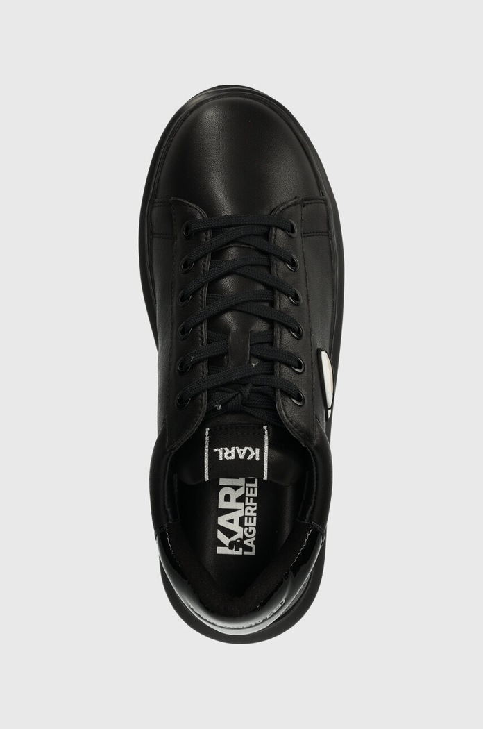 Kožené tenisky Karl Lagerfeld KAPRI MENS černá KL52530N.00X