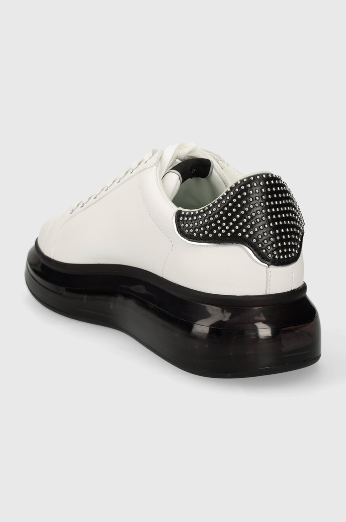 Παπούτσια Δερμάτινα sneakers Karl Lagerfeld KAPRI KUSHION KL52631N.010 λευκό