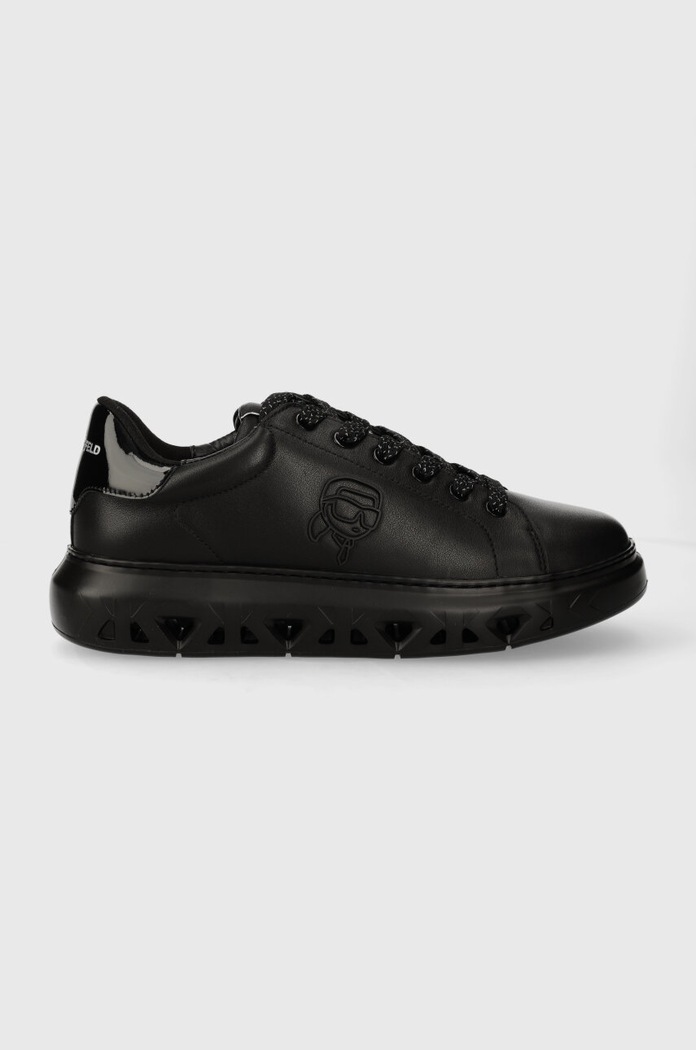 Δερμάτινα sneakers Karl Lagerfeld KAPRI KITE Planet friendly μαύρο KL54530.00X