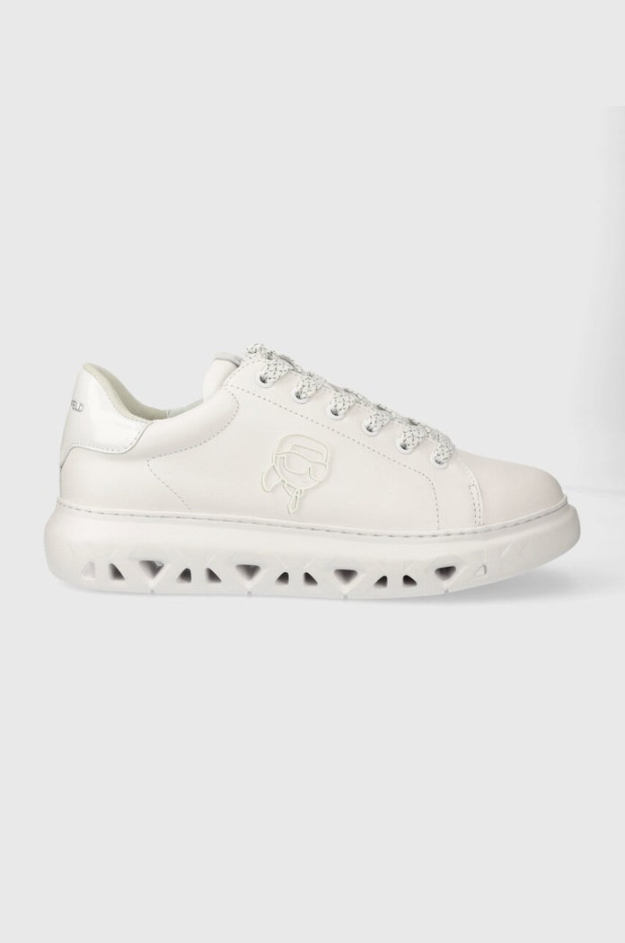 Δερμάτινα sneakers Karl Lagerfeld KAPRI KITE Planet friendly λευκό KL54530.01W