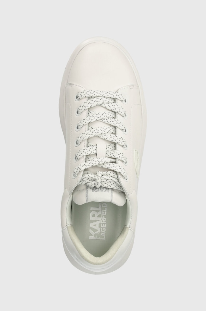 Δερμάτινα sneakers Karl Lagerfeld KAPRI KITE λευκό KL54530.01W