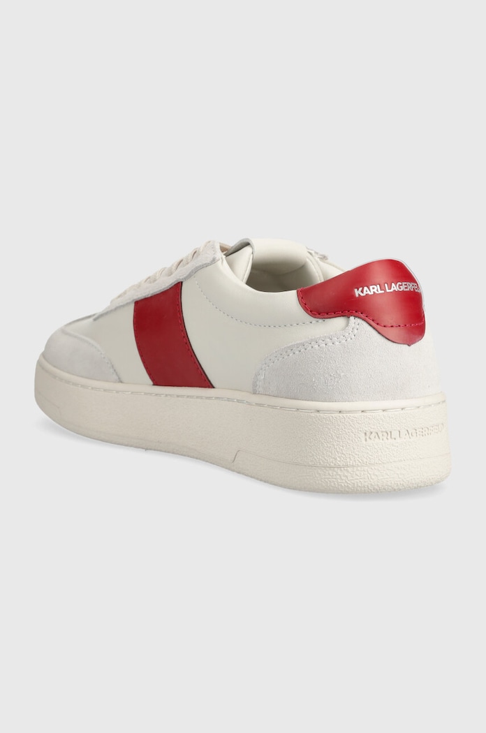 Obuwie Karl Lagerfeld sneakersy skórzane KOURT III KL51524.01D biały