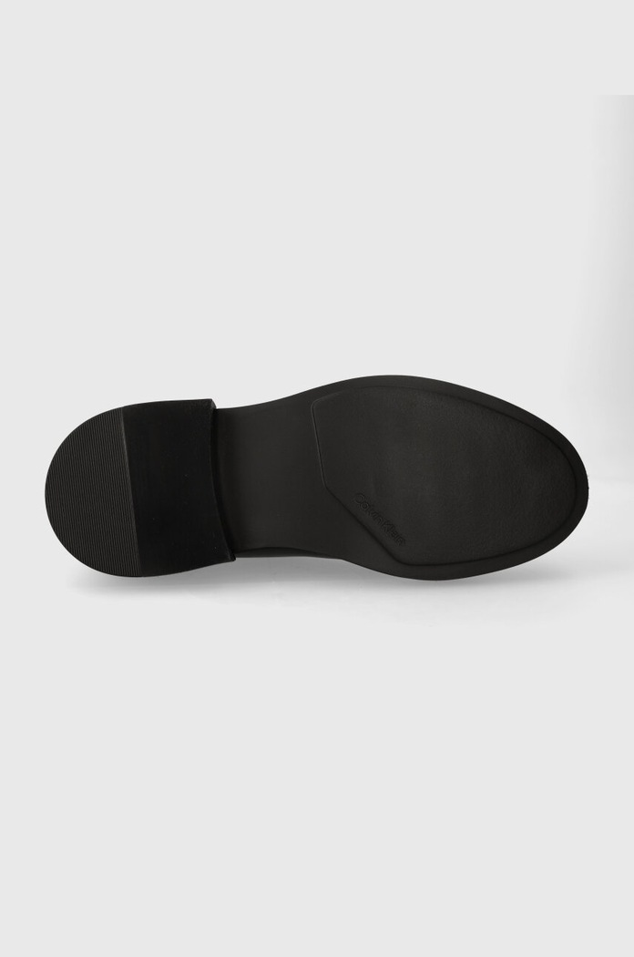 Calvin Klein półbuty skórzane POSTMAN DERBY HM0HM01356 czarny
