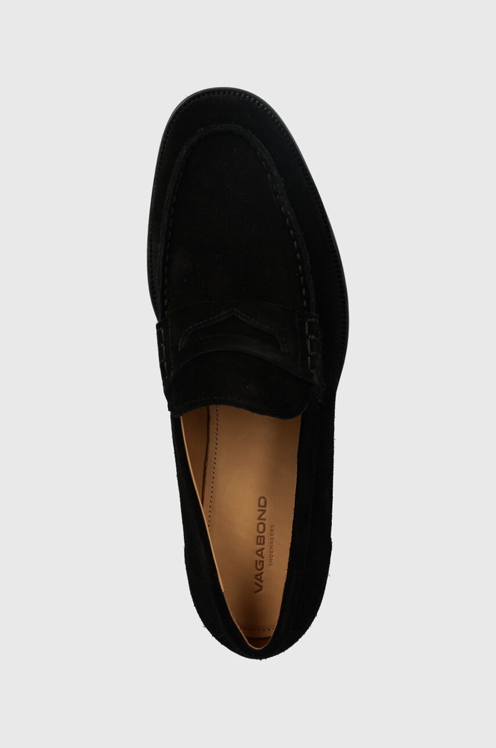 Vagabond Shoemakers velúr mokaszin MARIO fekete 4961.040.20