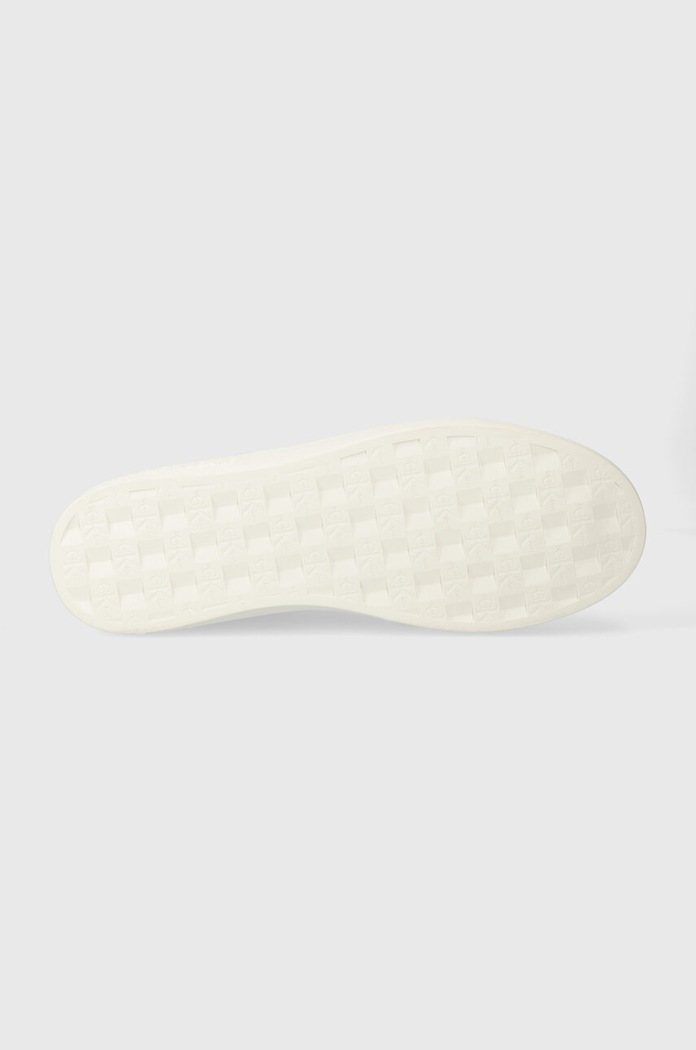 Calvin Klein Jeans sneakersy skórzane CLASSIC CUPSOLE LOW ML LTH YM0YM00864 biały