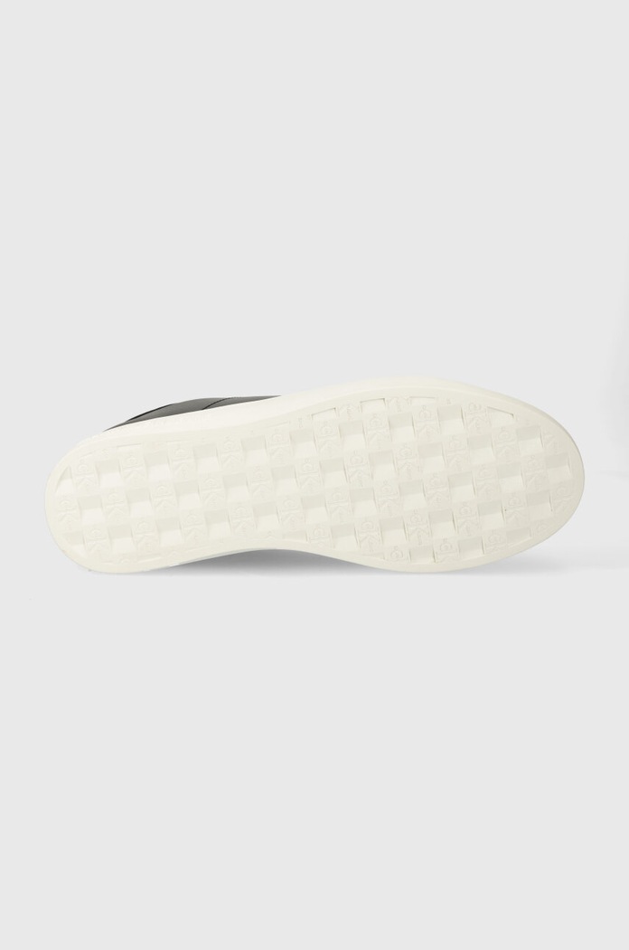 Kožené sneakers boty Calvin Klein Jeans CLASSIC CUPSOLE LOW ML LTH YM0YM00864 černá