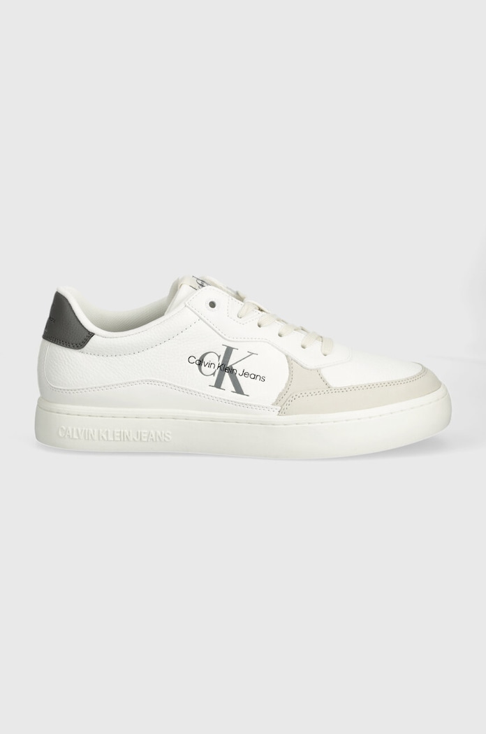 Calvin Klein Jeans sportcipő CLASSIC CUPSOLE LOW LTH ML FAD YM0YM00885 fehér NC24