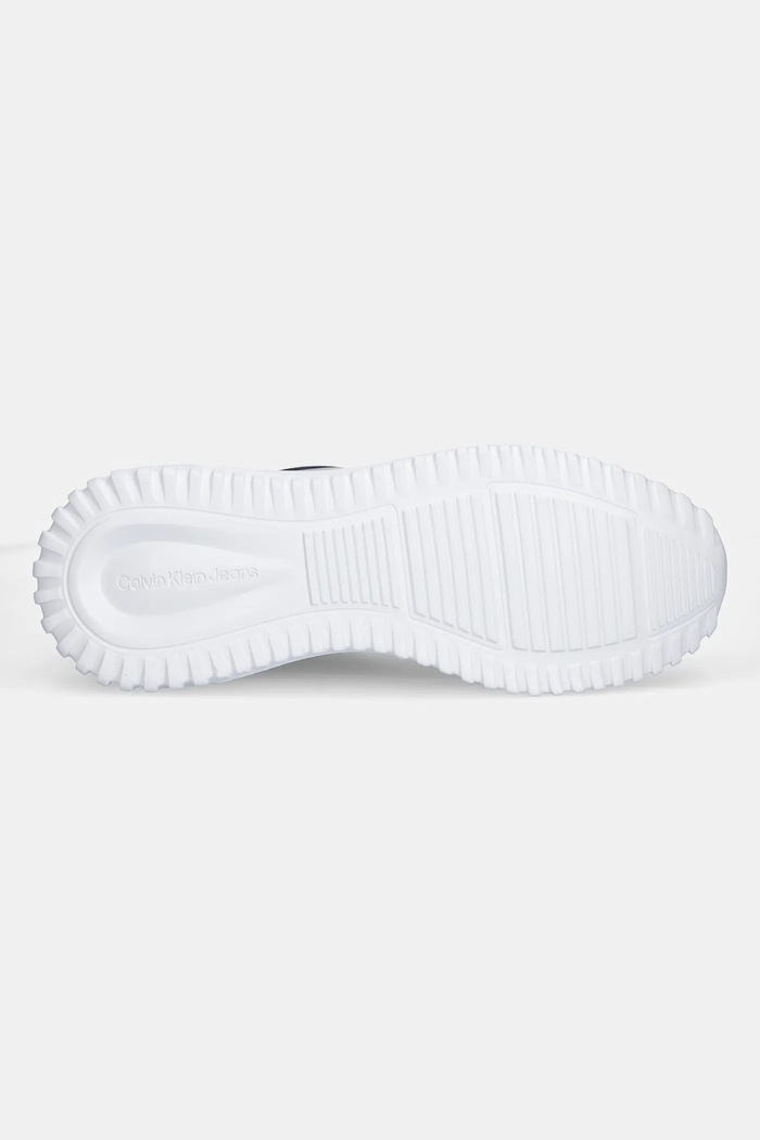 Sneakers boty Calvin Klein Jeans EVA RUNNER LOW LACE ML MIX YM0YM00968 námořnická modř