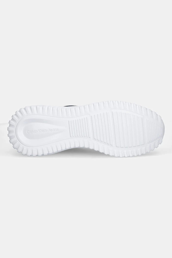 Sneakers boty Calvin Klein Jeans EVA RUNNER LOW LACE ML MIX YM0YM00968 námořnická modř
