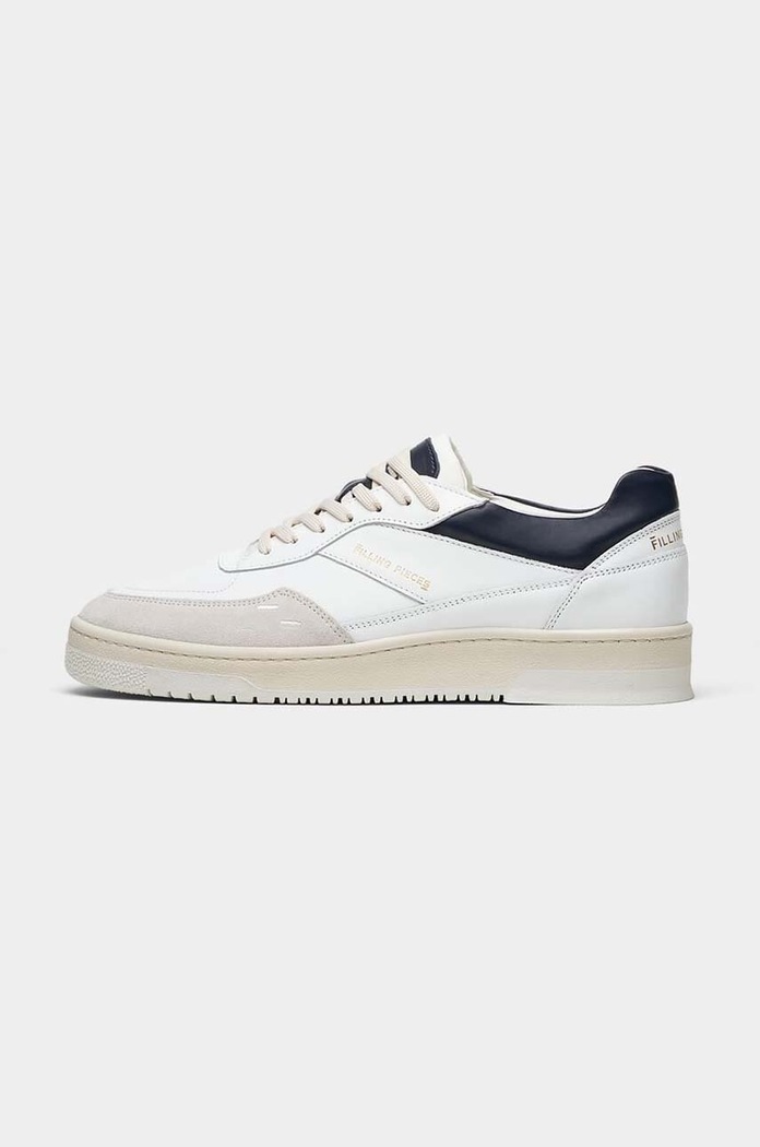 Δερμάτινα sneakers Filling Pieces Ace Tech υφασμάτινο λευκό 70022001925