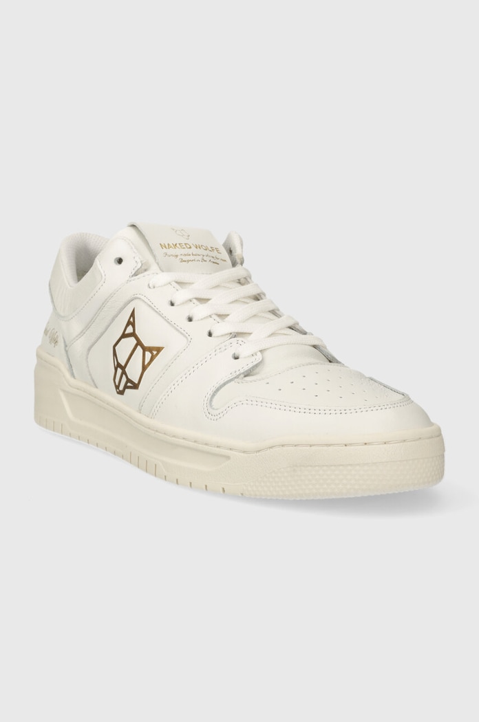 Kožené tenisky Naked Wolfe CM-01 CM.01.Triple.White bílá SS24