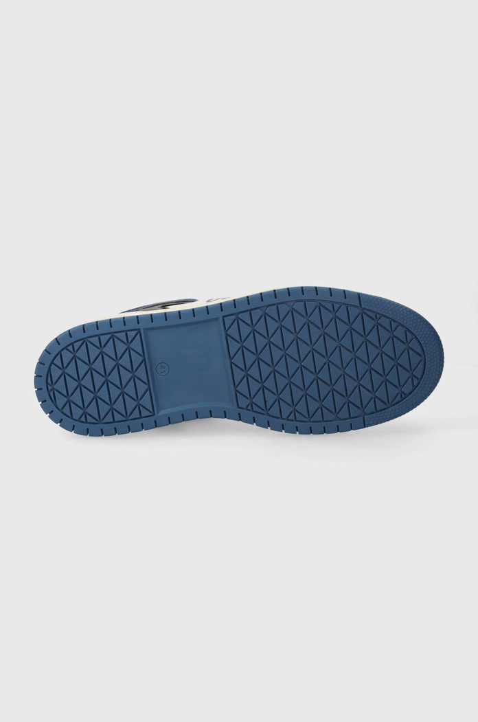 Naked Wolfe sneakersy skórzane CM-01 CM.01.Blue.Combo niebieski