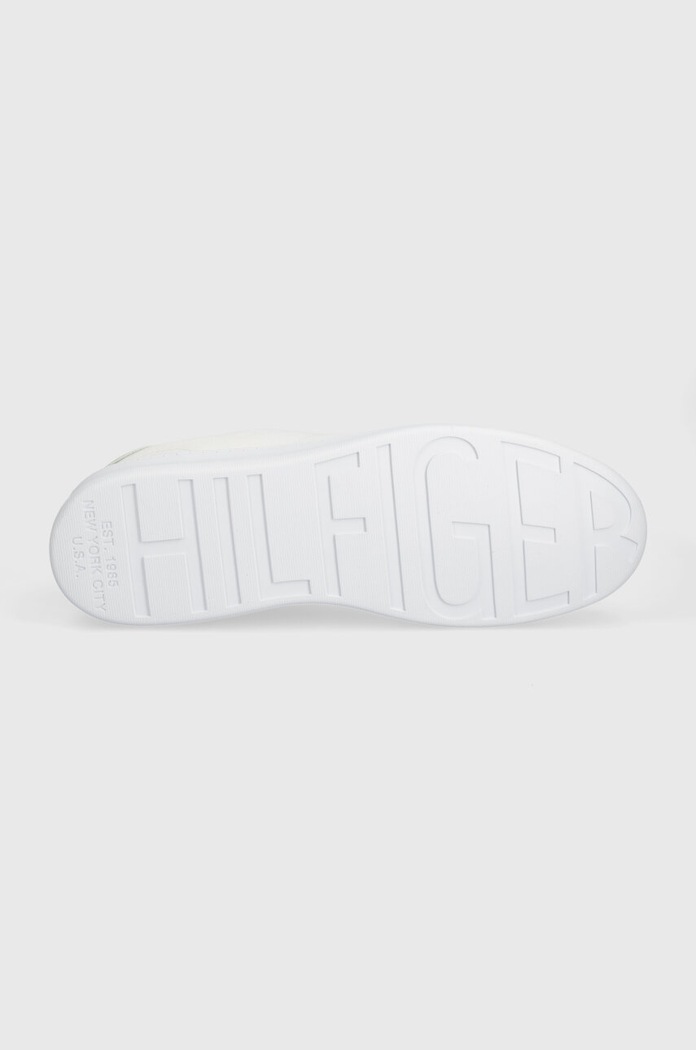 Маратонки Tommy Hilfiger COURT CUPSOLE PIQUE TEXTILE FM0FM04967 бял
