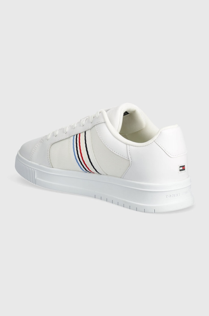 Obuv Tenisky Tommy Hilfiger SUPERCUP MIX SUMMER FM0FM05052 biela