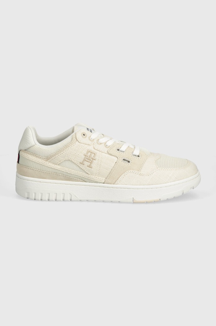 Tommy Hilfiger sneakersy TH BASKET STREET SUMMER FM0FM05074 beżowy SS24