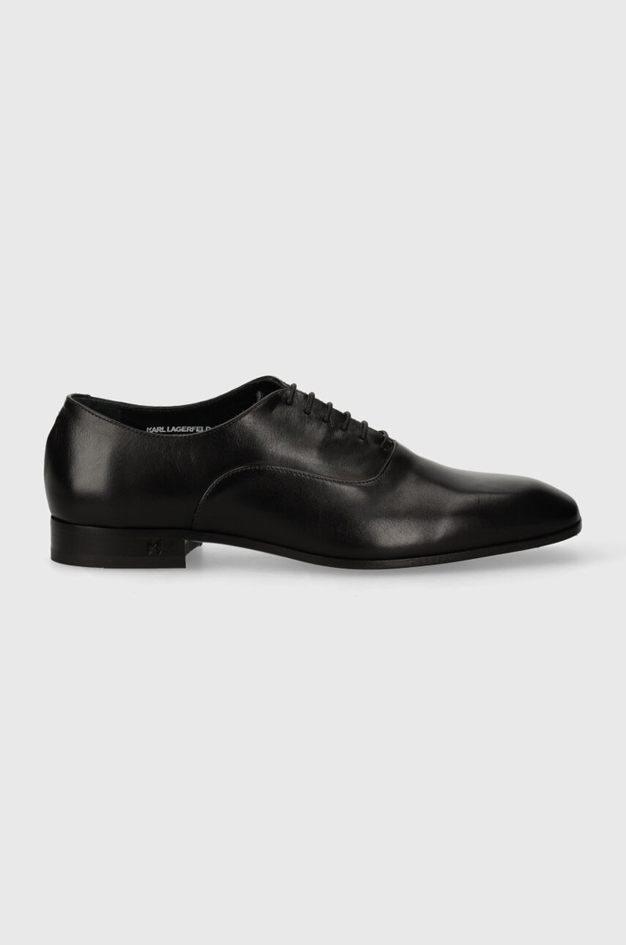 Karl Lagerfeld Pantofi de piele SAMUEL KL12334.000 negru SS24