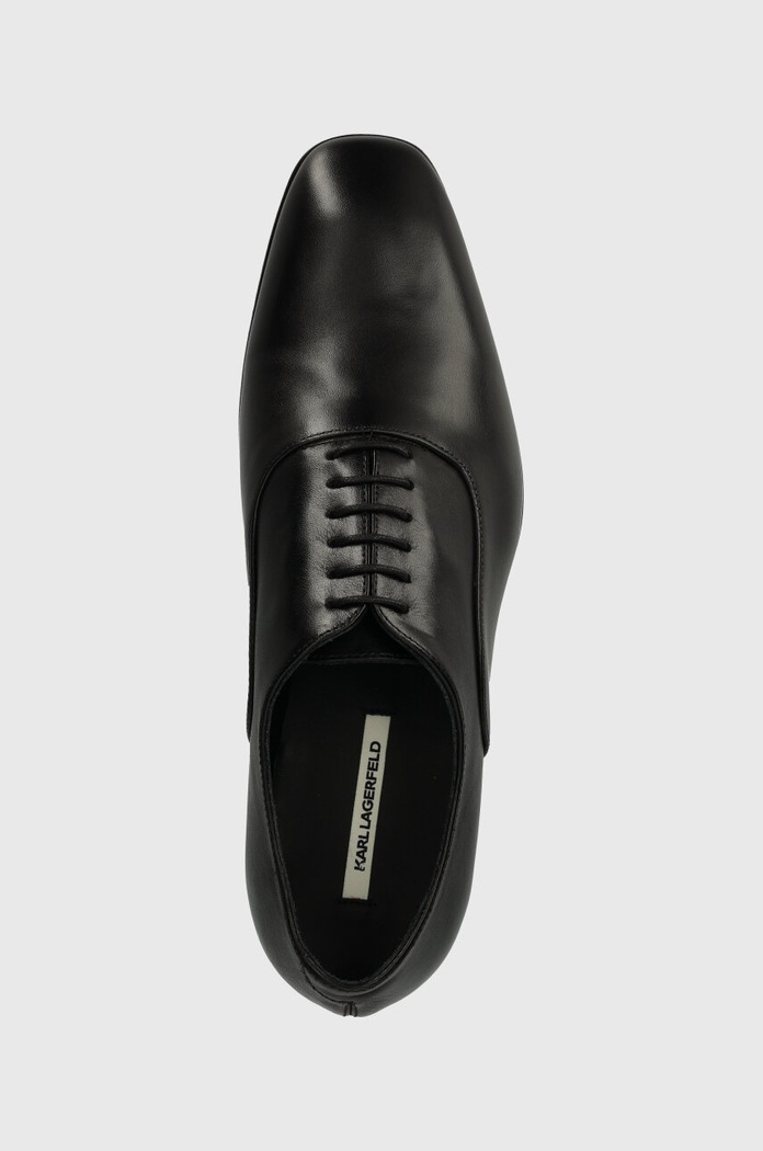 Pantofi de piele SAMUEL Karl Lagerfeld KL12334.000 negru